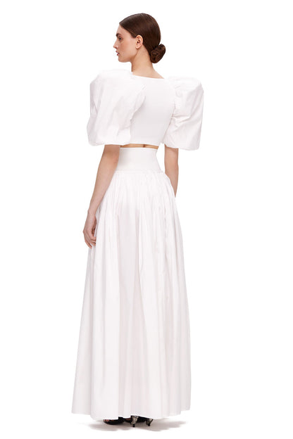 Conjunto de falda con brillo parisino