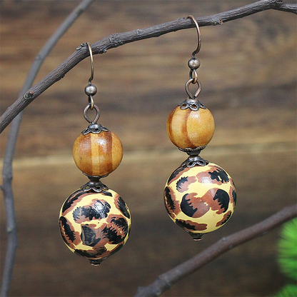 Bohemian Vintage Geometric Patchwork Earrings