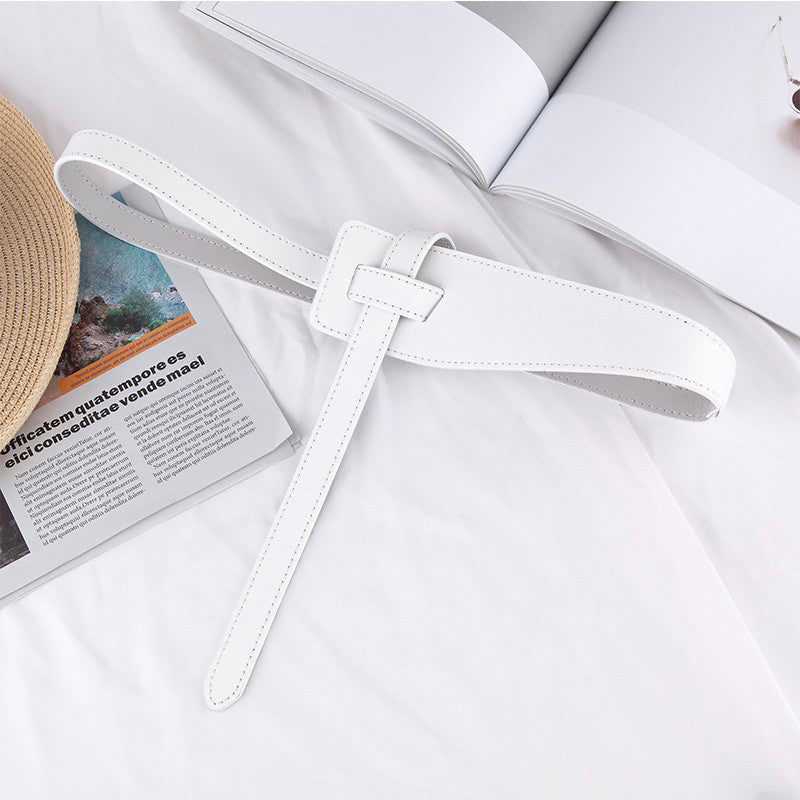 Elegant Simplicity Solid Knotted Belts
