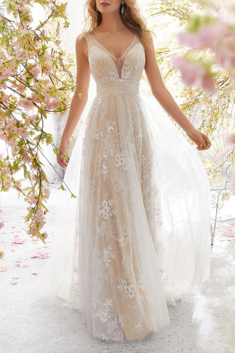 Sexy Formal Solid Lace V Neck Evening Dress Dresses(3 Colors)