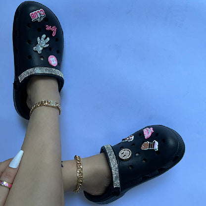 Casual Daily Patchwork Round Comfortable Shoes