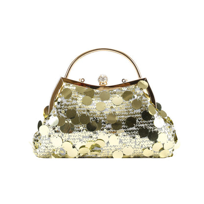 Street Solid Sequins Patchwork Bags(5 Colors)