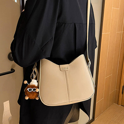 Casual Simplicity Solid Patchwork Bags(With pendant)(4 Colors)