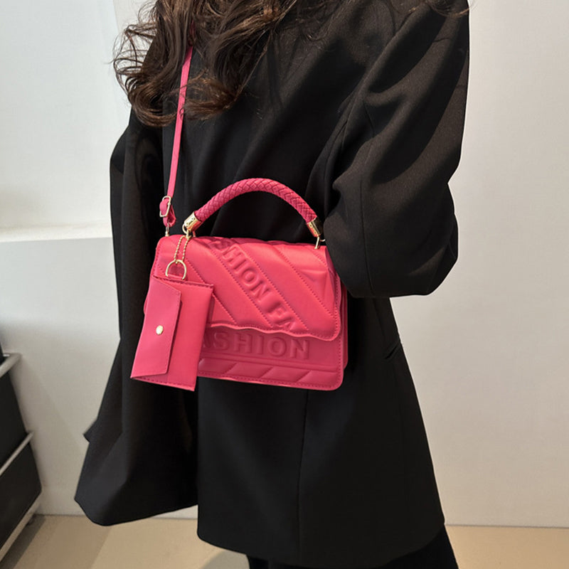 Casual Simplicity Letter Patchwork Bags(5 Colors)