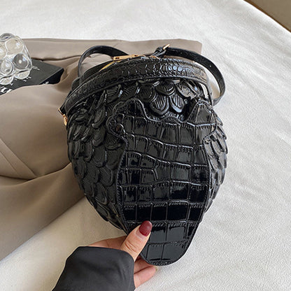 Casual Patchwork Zipper Bags(4 Colors)