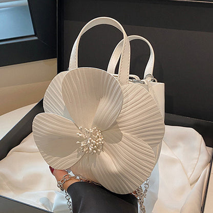 Casual Daily Flowers Patchwork Chains Bags(7 Colors)