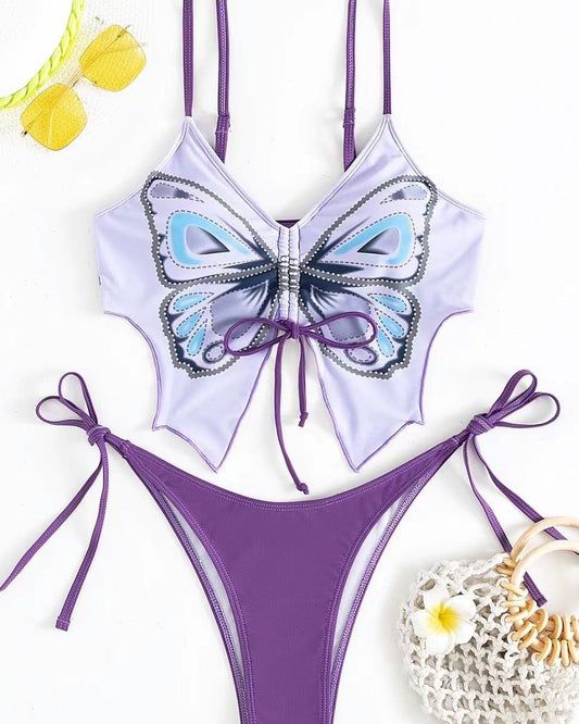 Bowknot Bikini Sexy Swimsuit