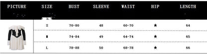 Off-shoulder Color-matching Dress for Women