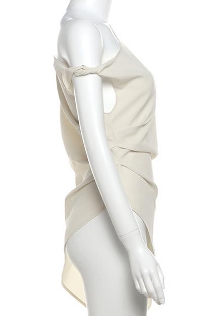 Sexy Irregular Sloping Shoulder T-Shirts