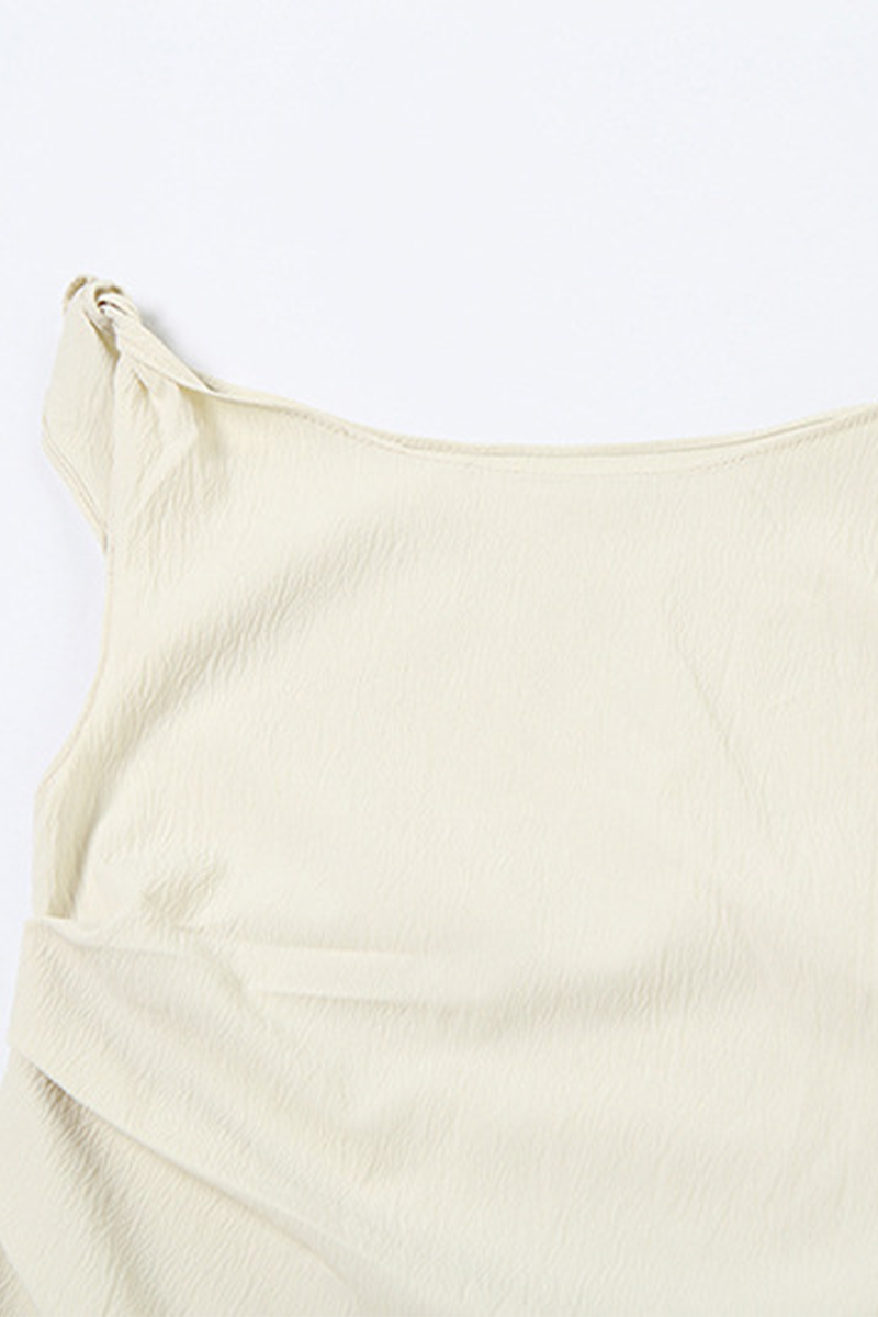 Sexy Irregular Sloping Shoulder T-Shirts