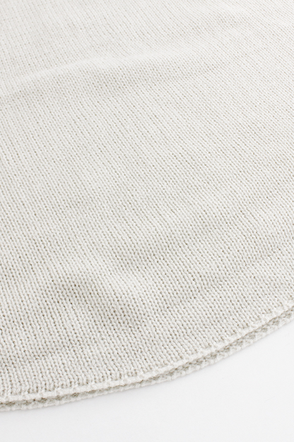 Casual Daily Solid Color Weave O Neck  Sweaters