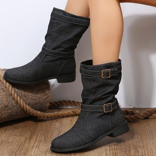 Casual Patchwork Round Comfortable Out Door Shoes