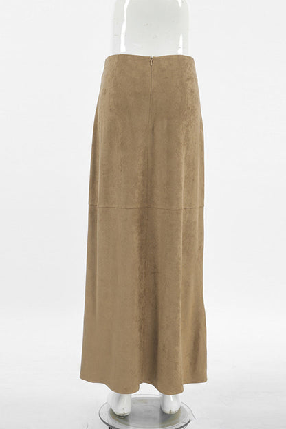 Pantalones rectos de cintura alta holgados con patchwork elegantes para uso diario