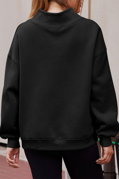 Tops casuales de cuello alto de media manga para uso diario (7 colores)