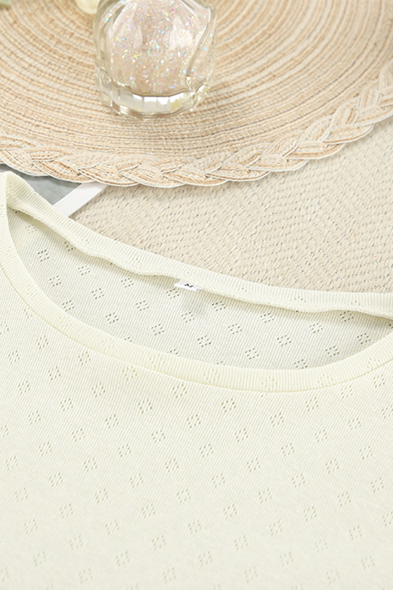 Conjunto informal de dos piezas con cuello redondo y manga larga (3 colores)