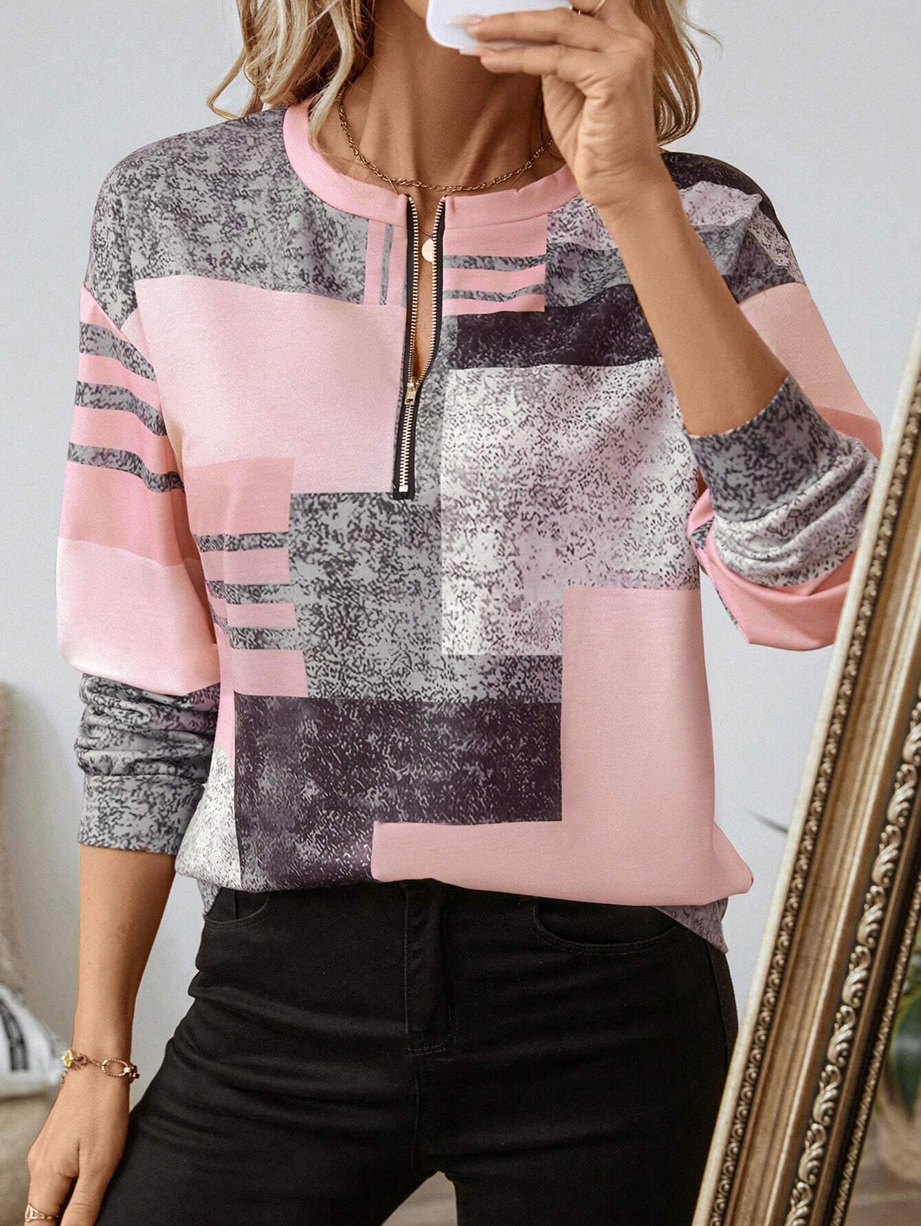 Amy | Half-Zip Pullover