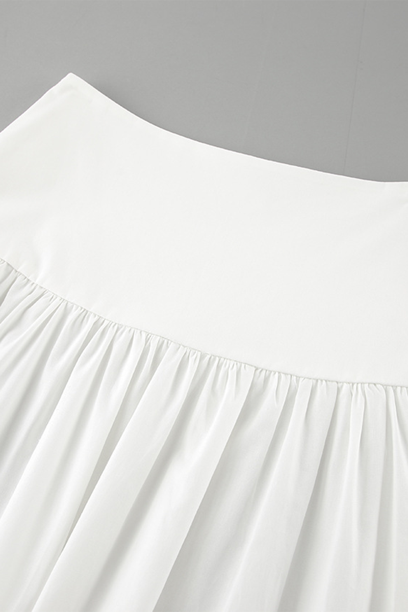 Casual Street Patchwork Zipper Loose High Waist Type A Bottoms