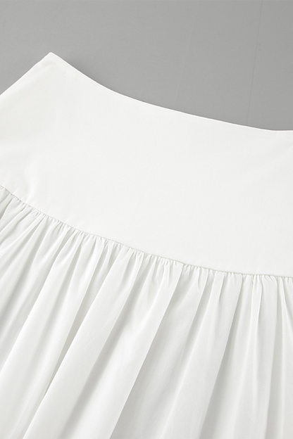 Casual Street Patchwork Zipper Loose High Waist Type A Bottoms