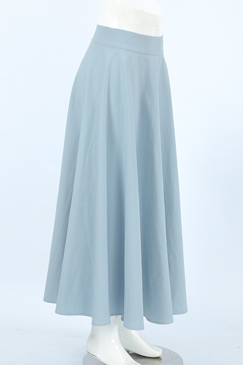 Casual Street Daily Patchwork Zipper Loose High Waist Type A Bottoms