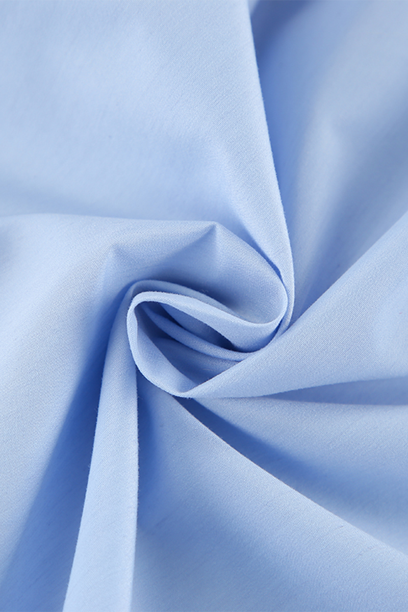 Blusas casuales con botones y cuello vuelto de patchwork