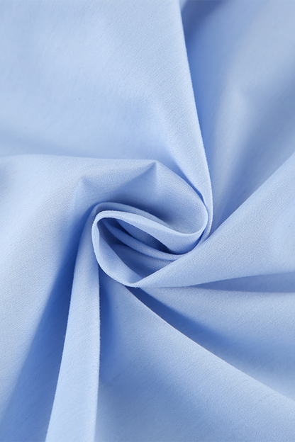 Blusas casuales con botones y cuello vuelto de patchwork