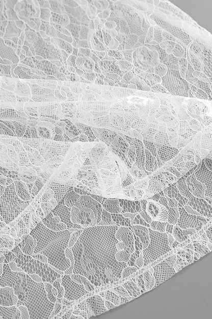 Sexy Lace Hollow Out Loose High Waist Type A Bottoms