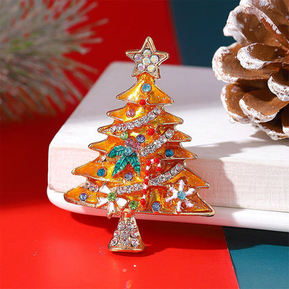 Broche de taladro caliente del árbol de Navidad diario
