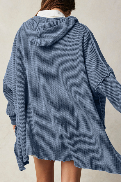 Sudadera informal con capucha y bolsillos con cordón (5 colores)