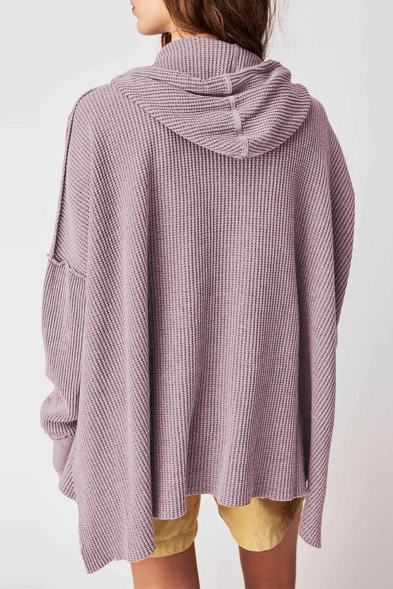 Sudadera informal con capucha y bolsillos con cordón (5 colores)