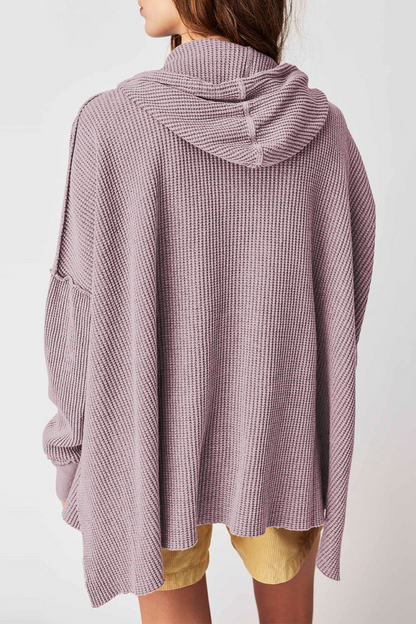 Sudadera informal con capucha y bolsillos con cordón (5 colores)