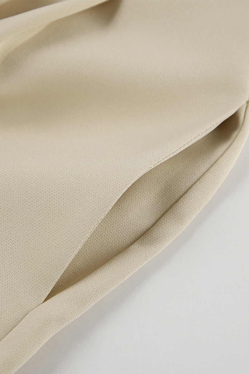 Casual Street Patchwork Loose High Waist Wide Leg Bottoms(No waist belt)