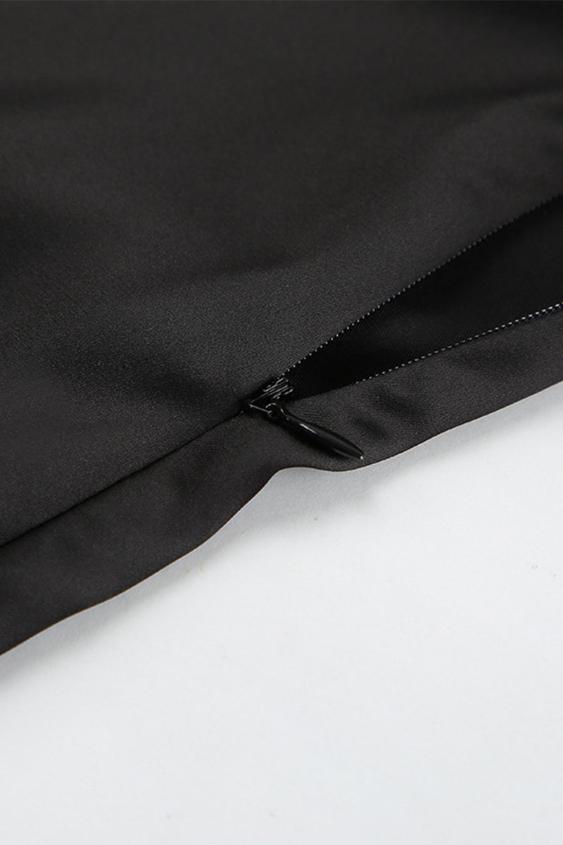 Sexy Lace Up Halter One Step Skirt Dresses