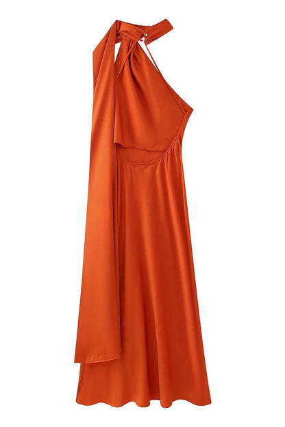 Sexy Irregular Halter Evening Dresses(4 Colors)