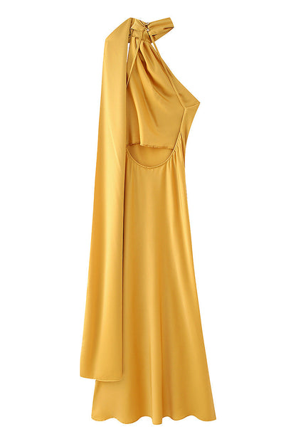 Sexy Irregular Halter Evening Dresses(4 Colors)