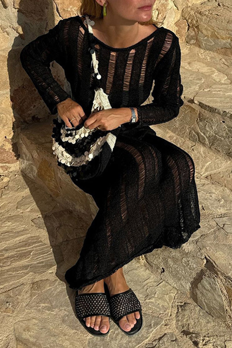 Sexy Lace Up Backless Swimwears Cover Up