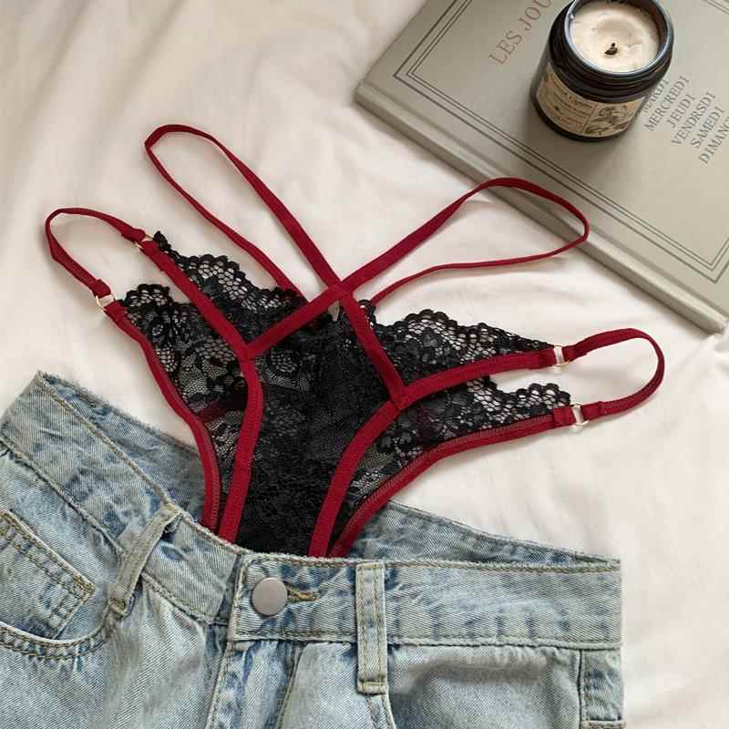 Lace hollow out cross front adjustable short pant  | Festival Outfits Women