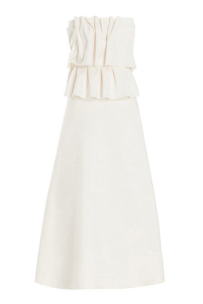 Sexy Ruched Strapless Strapless Dresses