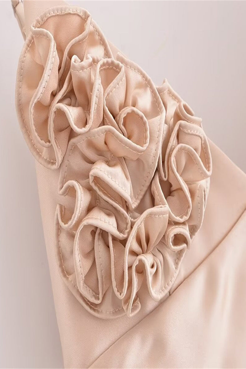 Sexy Patchwork Flowers V Neck Sling Dresses