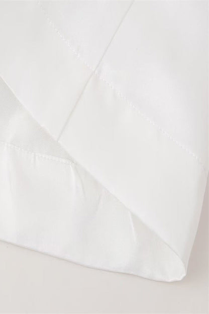 Sexy Ruched Zipper Strapless Strapless Dresses