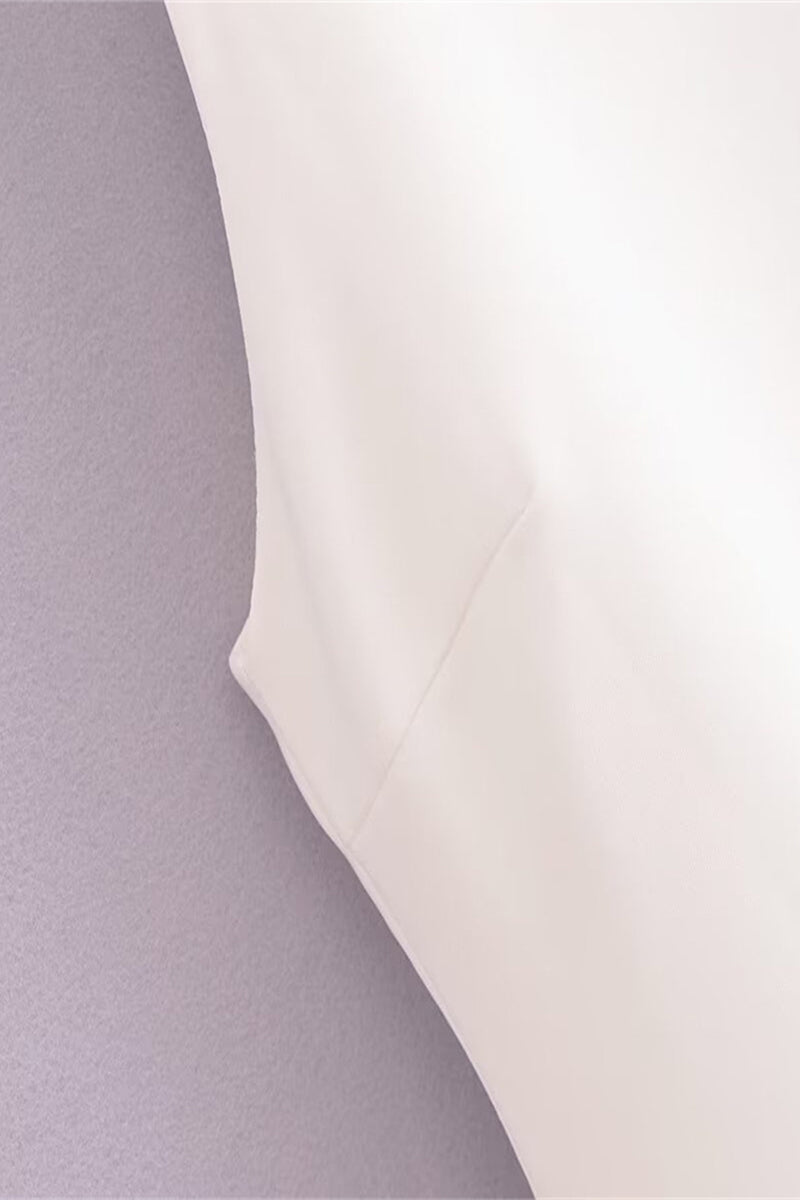 Sexy Ruched O Neck Sleeveless Dresses