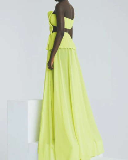 Beach Vacation Solid Color Swimsuit and Skirt