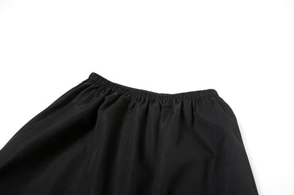 Ruched irregular solid maxi skirt  | Festival Outfits Women