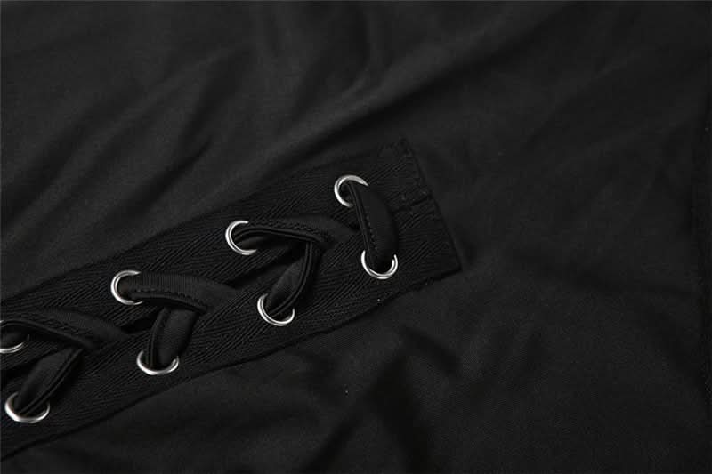 Self tie halter square neck lace up pant set  | Festival Outfits Women