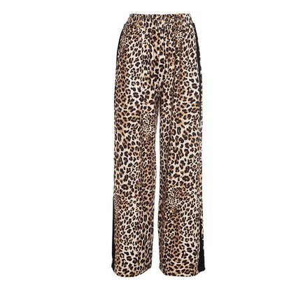 Leopard print pocket medium rise pant  | Festival Outfits Women