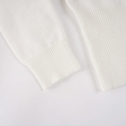 Long sleeve v neck button knitted top  | Festival Outfits Women