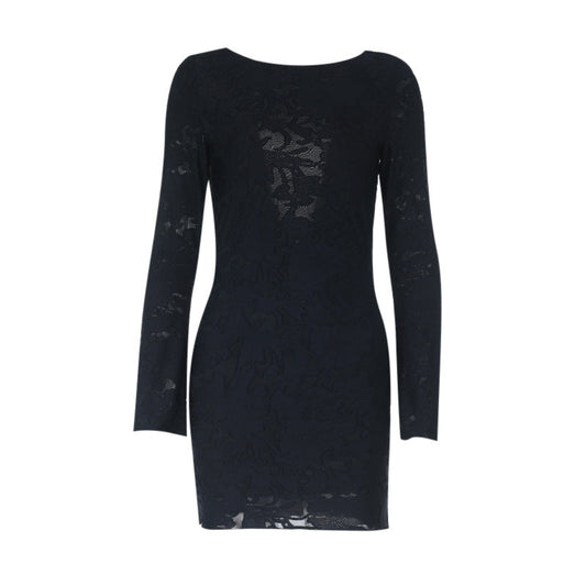 Long sleeve backless mini dress  | Festival Outfits Women
