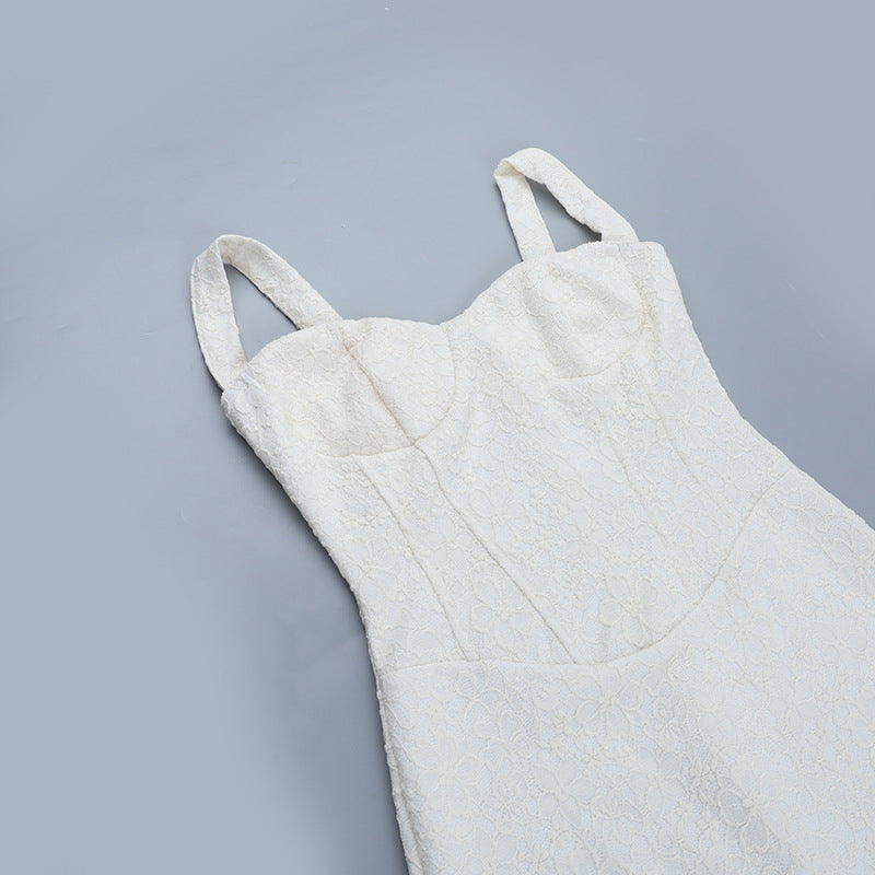 V neck slit zip-up cami maxi dress  | Festival Outfits Women
