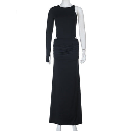 Long sleeve crewneck lace maxi skirt set  | Festival Outfits Women