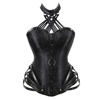 Halter o ring corset lace up top  | Festival Outfits Women