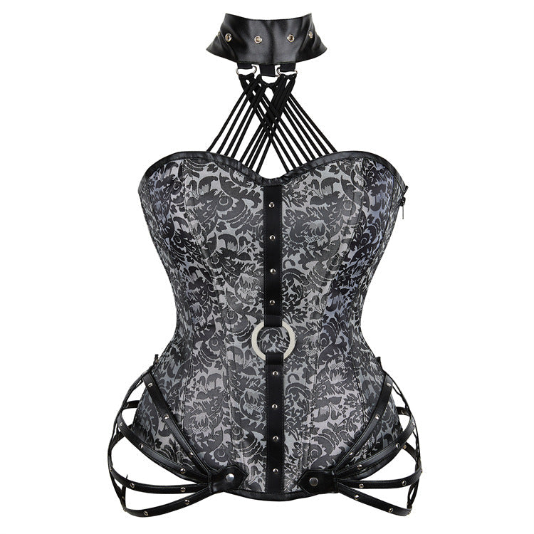 Halter o ring corset lace up top  | Festival Outfits Women